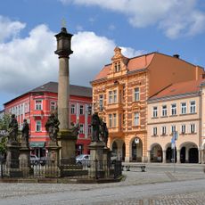 Maria column in Rumburk