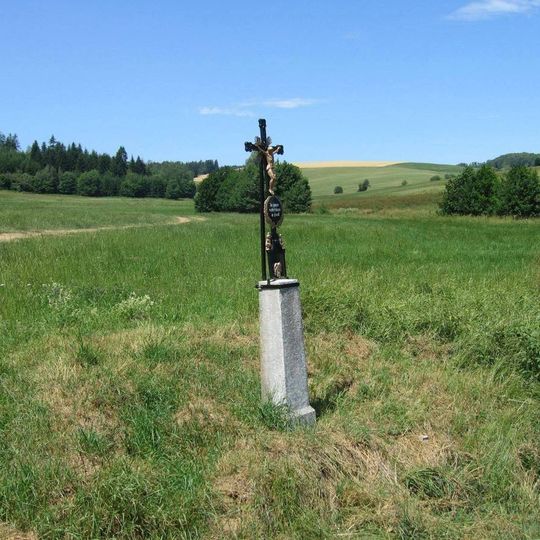Boží muka u silnice Starý Klíčov - Mlýneček