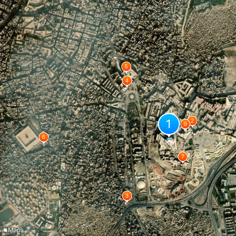 Mosquée Mohammed-Ali Carte