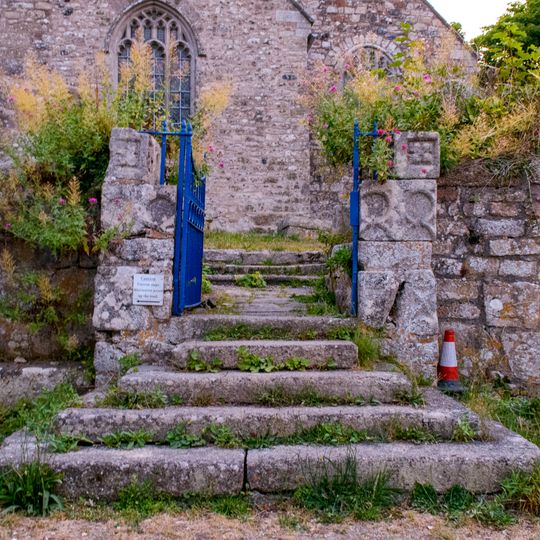 Steps, Gate Piers And Gates East Of Church Of St Paul
