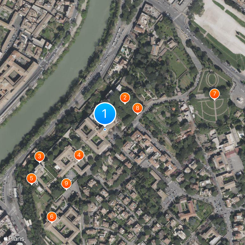 Basílica de Santa Sabina Mapa