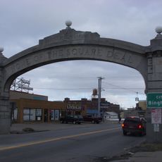 Johnson City Square Deal Arch