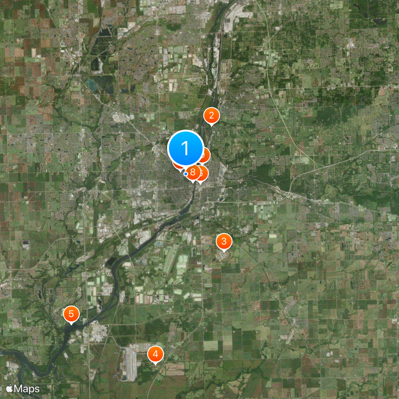 University of St. Francis Map