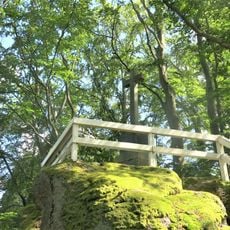 Kříž Antonie Pascaliny v lese západně od zámku Kynžvart