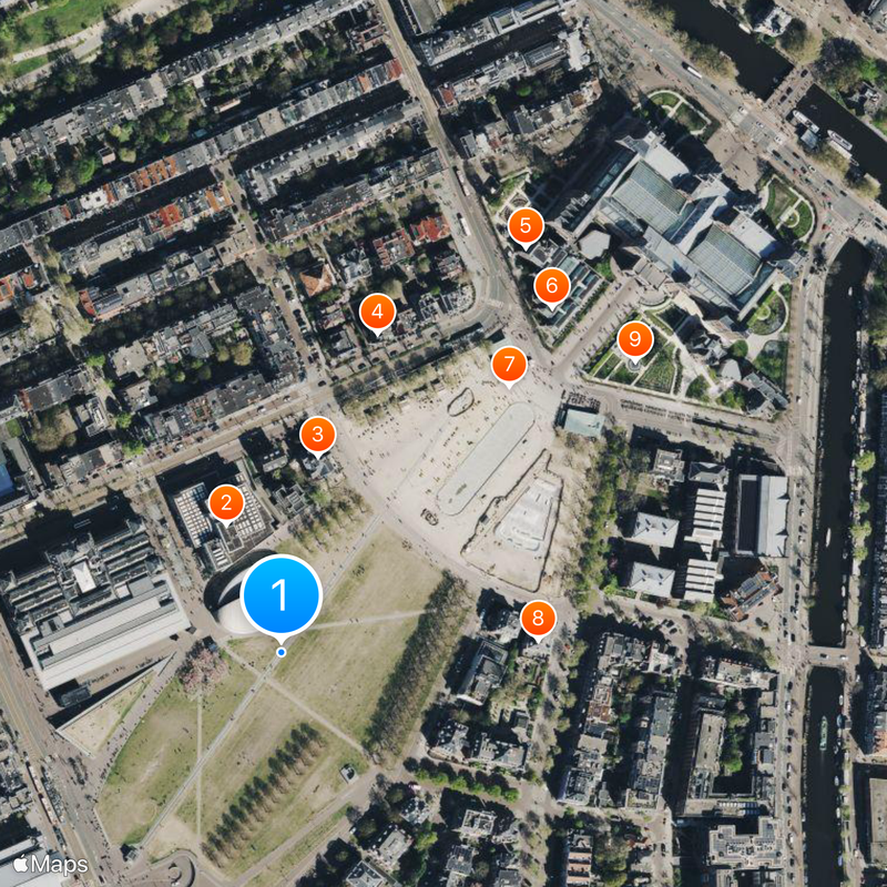 Museumplein Map