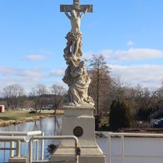 Sousoší Ukřižování u mostu v Jaroměřicích nad Rokytnou