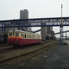 Footbridge over Důl Staříč station