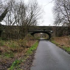 Bridge and Embankment, Warriston Gardens, Edinburgh