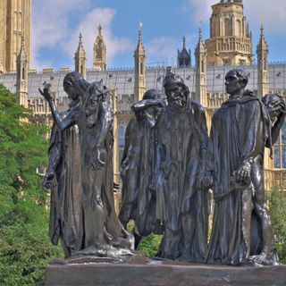 The Burghers of Calais, London