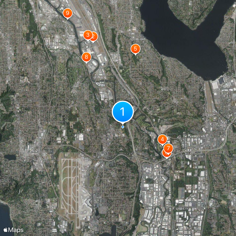 Tukwila Map