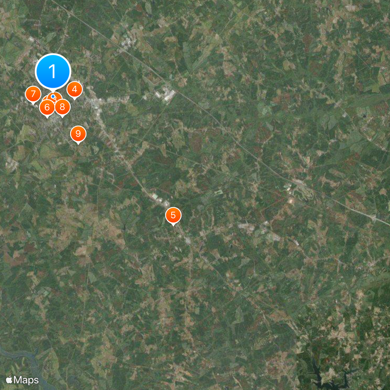 Newberry College Map