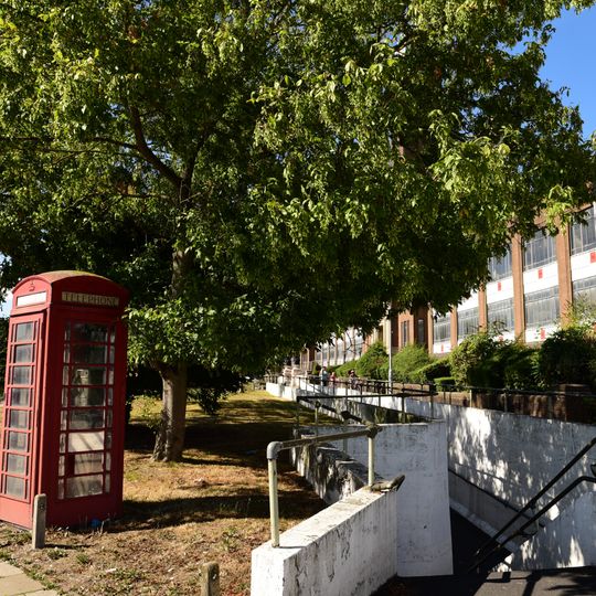 K6 Telephone Kiosk Outside Gillette Building