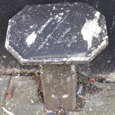 Milepost, Bridge Street, in front of No 6