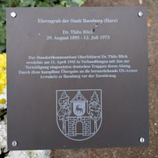 Ehrengrab der Stadt Ilsenburg