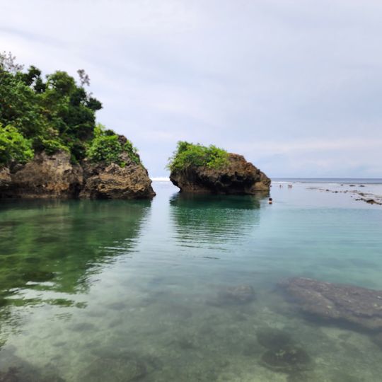 Magpupungko Beach