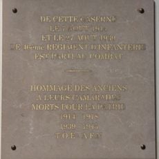 Commemorative plaque