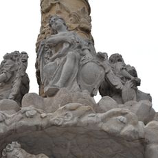 Trojičný stĺp, Trojička, socha-kópia