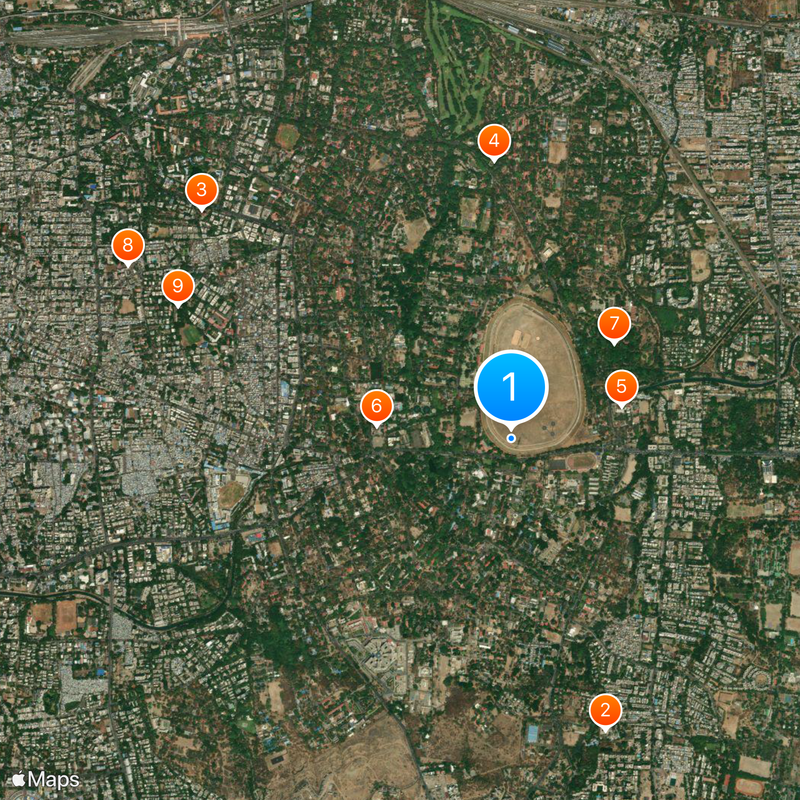 Armed Forces Medical College Map