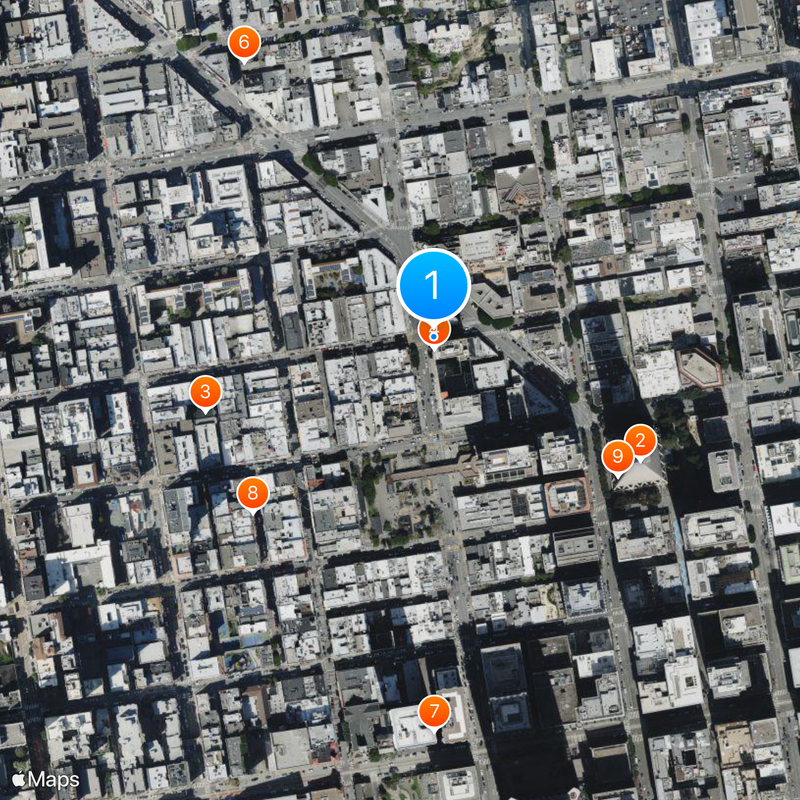 Hungry i Map