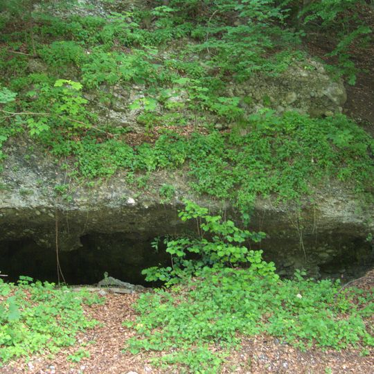 Nagelfluh-Aufschluss S von Siegsdorf
