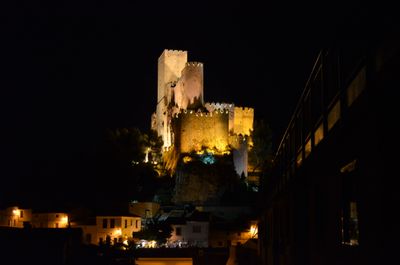 At night 0