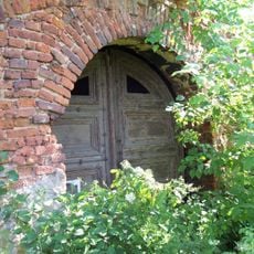 Palace ruins in Brzeźnica