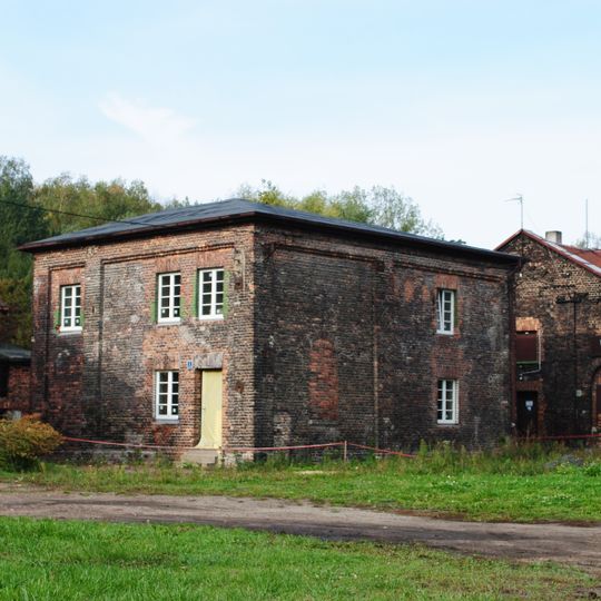 Budynek maszyny wyciągowej w zespole szybu Alfred w Katowicach