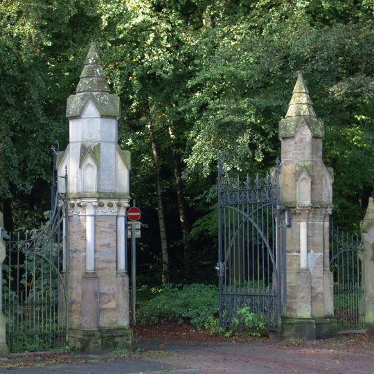 Wätjens Landgut, Einfriedung