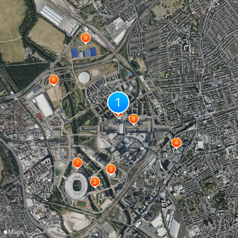Westfield Stratford City Map
