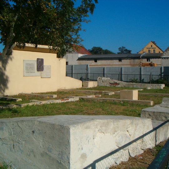 Remains of sugar factory in Konary, Wołów County