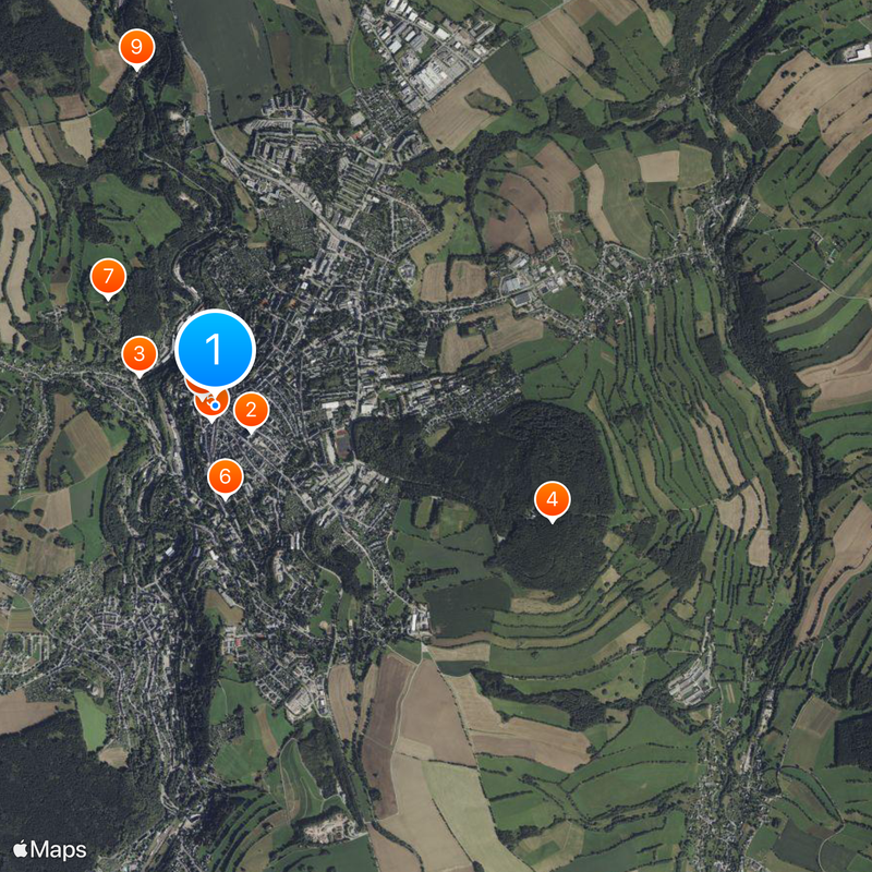 Annaberg-Buchholz Mapa