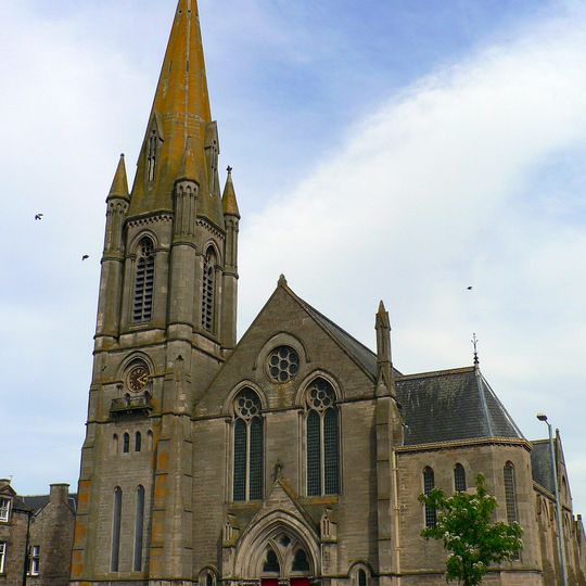 Nairn, High Street, The High Church And Church Hall