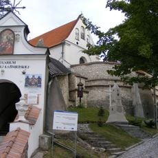 Churchyard fencing of church of the Annunciation in Kazimierz Dolny