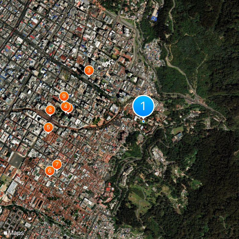 University of the Andes Map