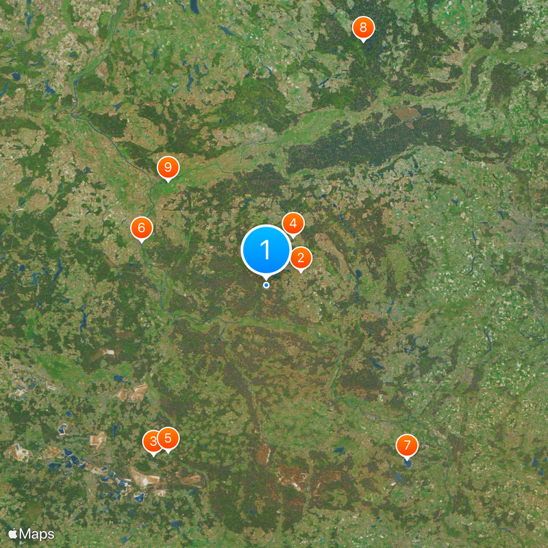 Voïvodie de Lubusz Carte