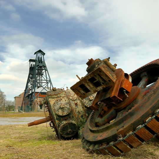 Principali siti minerari della Vallonia