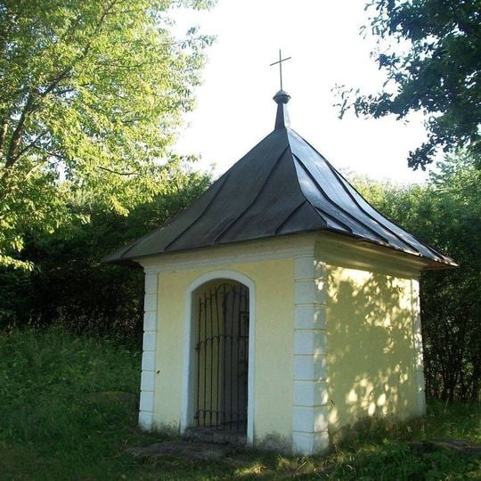 Kaple u Načetína u cesty do Hory Svatého Václava