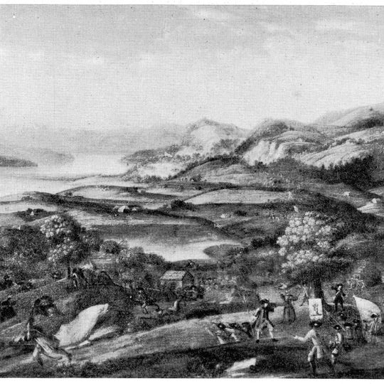 Hüttnerschanze, 1712 errichtete Schanze