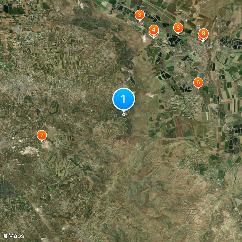 Mount Gilboa Map