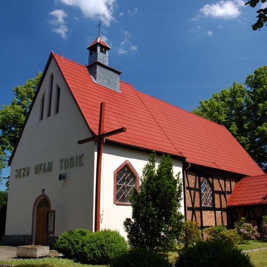 Kościół ewangelicki, ob. rzym-kat. Matki Boskiej Królowej Polski