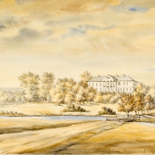 Mieržyjeŭski Manor in Hrozaŭ