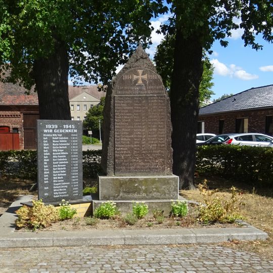 Denkmal für die Gefallenen des Ersten Weltkrieges Dorfstraße -
