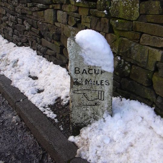 Milestone Next To Owler Mill At Ngr Sd 915237
