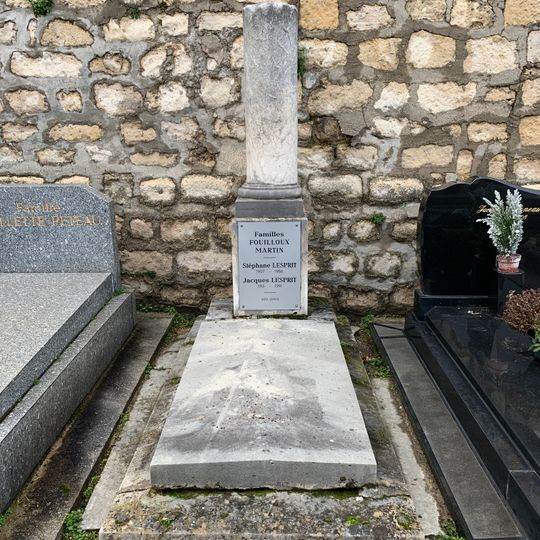Tombeau des familles Fouilloux-Martin