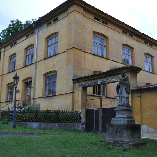 Statue of John of Nepomuk in Peruc