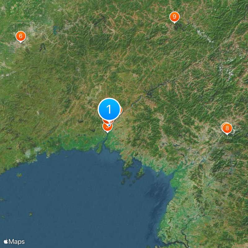 Sino-Korean Friendship Bridge Mapa