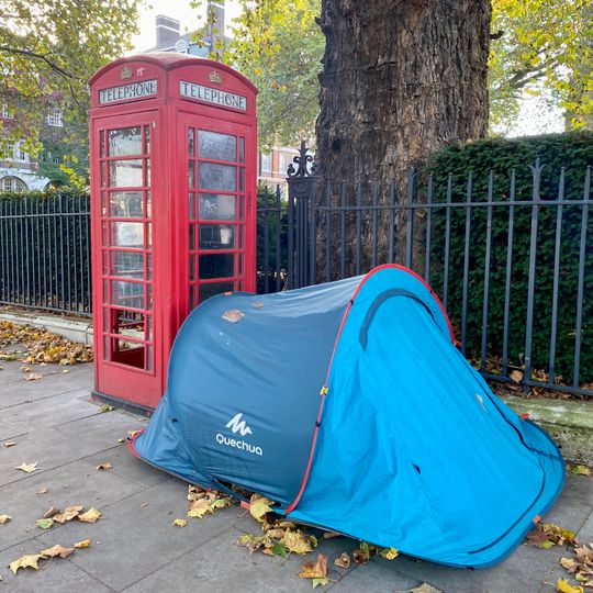 K6 Telephone Kiosk outside of Tate Britain