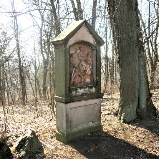 Kaplička XIV. zastavení křížové cesty u Rumburku