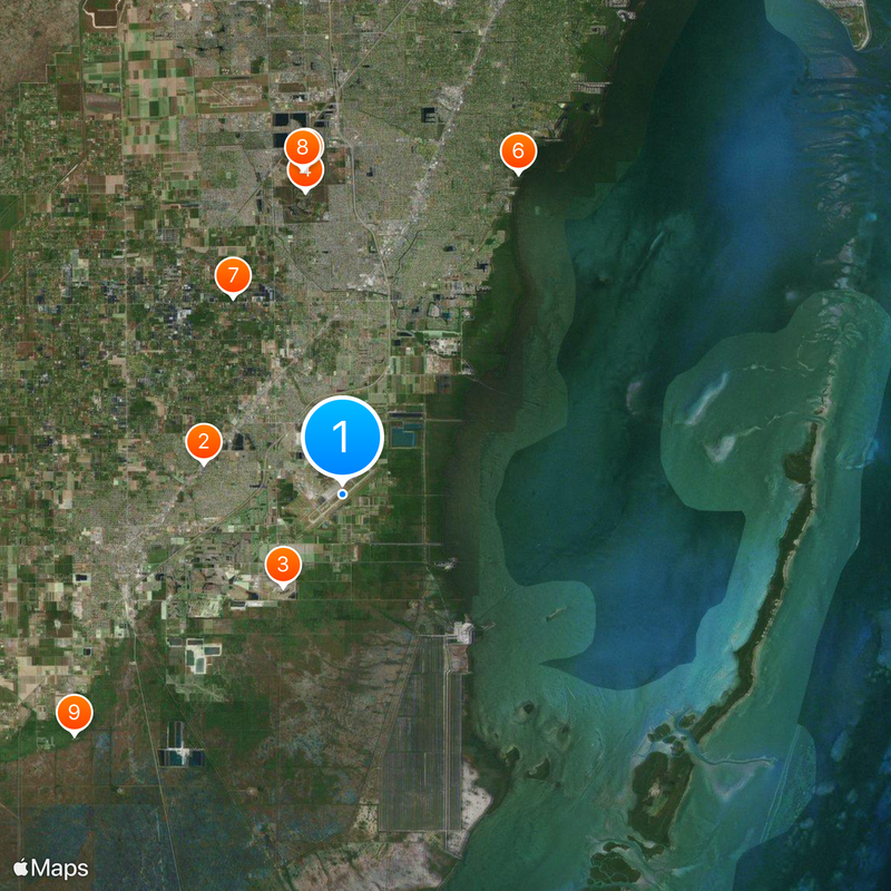 Homestead Air Reserve Base Map