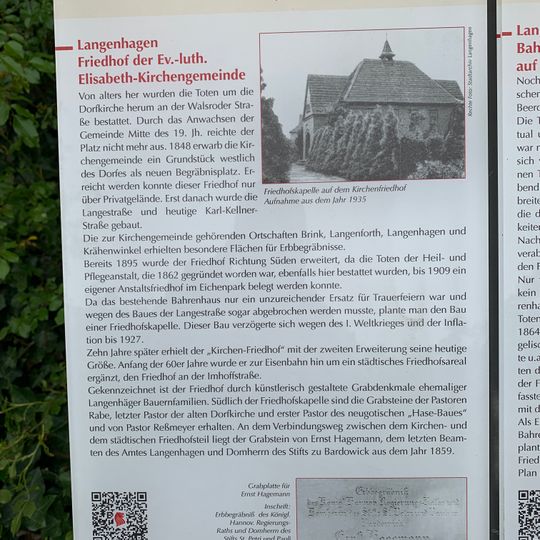 GLIEM Tafel 84 Friedhof der Ev.-luth. Elisabeth-Kirchengemeinde